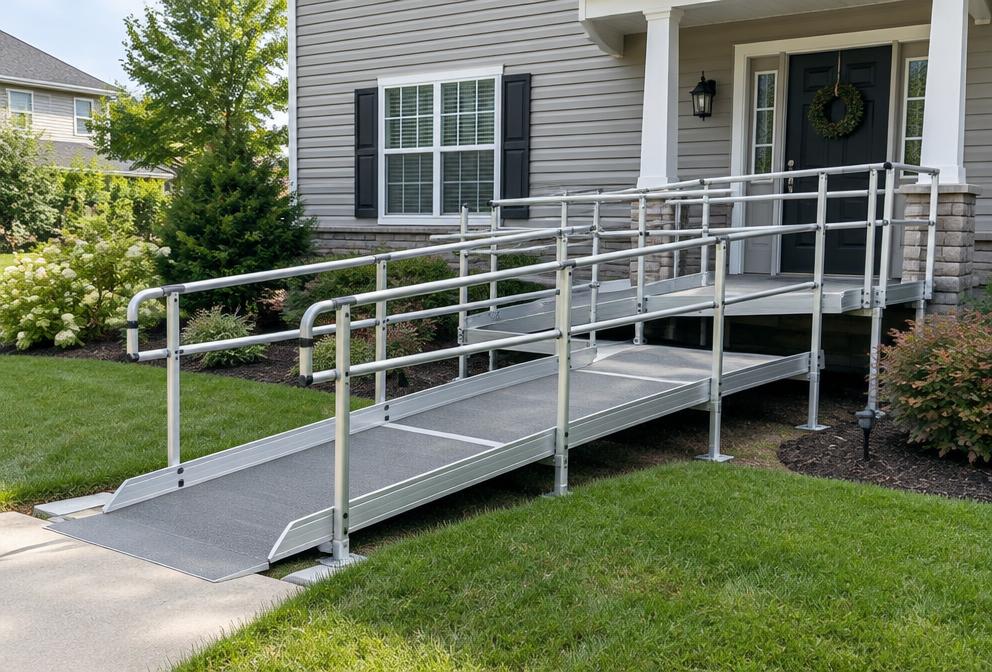 Modular Aluminum Wheelchair Ramps